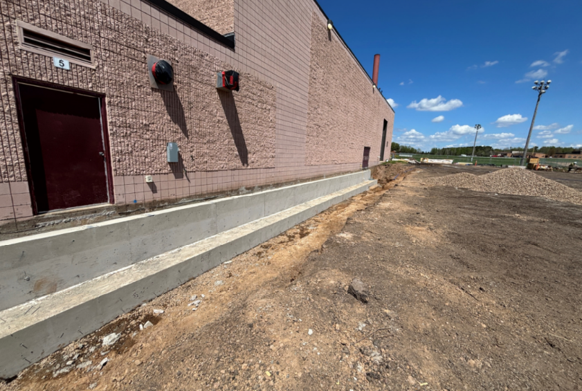 West Wall Footing