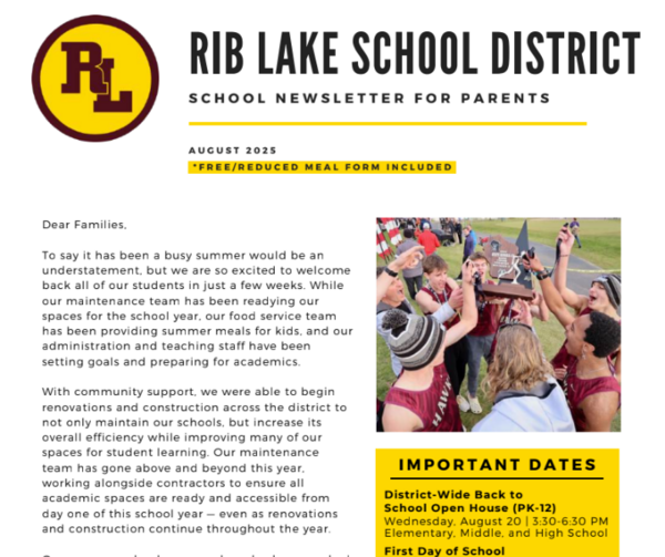 Rib Lake District Newsletter - August 2025