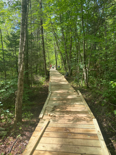 Finally laying out the deck edges