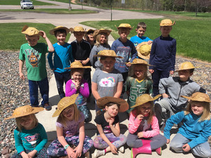 RLES 1st graders loved visiting the Brickyard School House in Merrill.